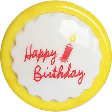 生日发光挤压盒