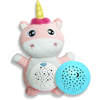 独角兽投影音乐玩偶